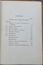 PSYCHIC PHENOMENA OF JAMAICA - Williams, 1st 1934 - VOODOO WITCHCRAFT SORCERY