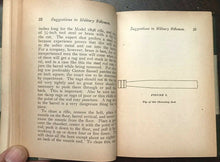 SUGGESTIONS TO MILITARY RIFLEMEN - Whelen, 1st 1906 GUNS SHOOTING ARMY RIFLES