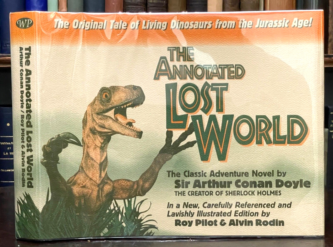 ANNOTATED LOST WORLD - SIR ARTHUR CONAN DOYLE, 1st 1996 - LITERATURE, DINOSAURS