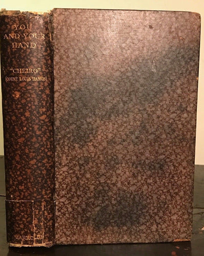 SIGNED - YOU AND YOUR HAND by CHEIRO - 1st/1st 1932 - Palmistry Astrology Occult