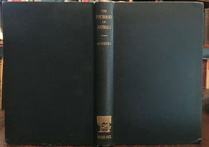 PSYCHOLOGY OF ANIMALS - Alverdes, 1st Ed 1932 - SOCIAL INSTINCT ANIMAL BEHAVIOR