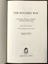 THE WITCHES' WAY - Farrar, 1986 WITCHCRAFT OCCULT BELIEFS WICCA SPELLS GRIMOIRE