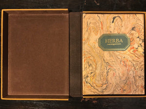 HERBARUM IMAGINES VIVAE CHRISTIAN EGENOLPH, Ltd Ed 71/300, 1535 HERBAL MEDICINE
