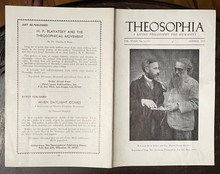 THEOSOPHIA MAGAZINE, Summer 1975 - THEOSOPHICAL Journal, BLAVATSKY OCCULT ARTS