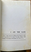 I AM THE GATE - B.H. Rajneesh, 1st 1972 (3000 Copies) - MYSTICISM CULTS SEX GURU