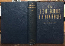 SECRET SCIENCE BEHIND MIRACLES - Max Freedom Long, 1954 HUNA MAGIC GRIMOIRE