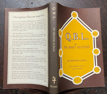 Q.B.L. OR THE BRIDE'S RECEPTION - Frater Achad, 1972 - KABBALAH, TREE OF LIFE