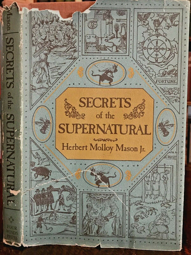 SECRETS OF THE SUPERNATURAL - Mason, 1st 1975 OCCULT GHOSTS WITCHCRAFT MONSTERS