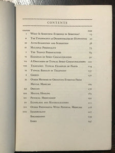 SPIRITISM - Estabrooks, 1st Ed 1947 SPIRITUALISM GHOSTS SPIRITS TELEPATHY DREAMS