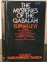 MYSTERIES OF THE QABALAH: STUDIES IN HERMETIC TRADITION - Levi, 1st 1974, MAGICK