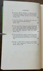 DAYS OF HUMILIATION RESTORING FAVOR WITH AN ANGRY GOD - Mather, 1970 - 9 SERMONS