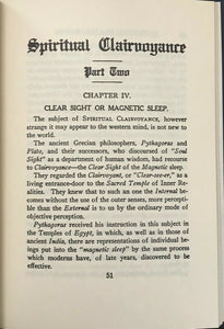 CRYSTAL GAZING & SPIRITUAL CLAIRVOYANCE - de LAURENCE, 1913 DIVINATION MAGICK