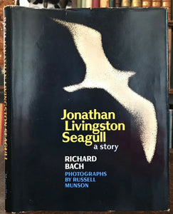 JONATHAN LIVINGSTON SEAGULL - RICHARD BACH - 1st Ed, 1970 SIGNED WITH DRAWING