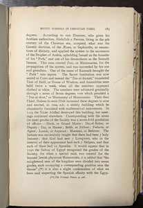 THE ARCANE SCHOOLS - John Yarker, 1st Ed 1909 - FREEMASONRY MYSTERIES OCCULT