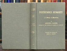 POSTHUMOUS HUMANITY: STUDY OF PHANTOMS - 1981 WEREWOLVES VAMPIRES GHOSTS INCUBI