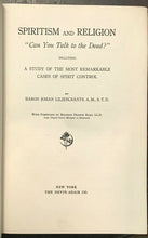 SPIRITISM AND RELIGION: CAN YOU TALK TO THE DEAD? - 1st, 1918 SPIRITS AFTERLIFE