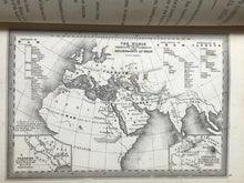 1866 - SCRIPTURE LANDS COMPLETE BIBLICAL ATLAS Kitto 1st/1st - 24 MAP ENGRAVINGS