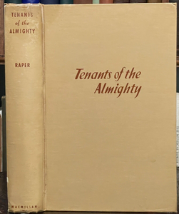 TENANTS OF THE ALMIGHTY - 1st 1943 NEW DEAL GEORGIA PHOTOGRAPHY AFRICAN AMERICAN