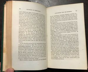 TRADITIONS OF FREEMASONRY - Pierson, 1866 MASONIC RITUALS ANCIENT MYSTERIES