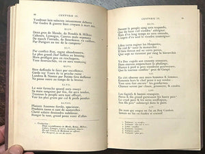 ORACLES DE MICHEL DE NOSTREDAME - 1st, 1867 2 Vols NOSTRADAMUS PROPHECIES