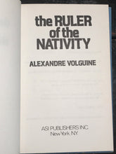 RULER OF THE NATIVITY Alexandre Volguine, 1st/1st 1973, HC/DJ Astrology Illustr.