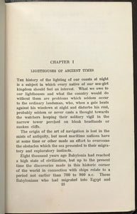 BRITISH LIGHTHOUSES - Wryde, 1st Ed 1913 - SEAFARING SEA MARKS SHIPS MARINER