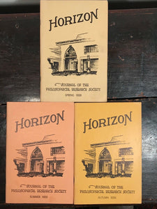 MANLY P. HALL - HORIZON JOURNAL - Full Last FINAL YEAR, 1958 - PHILOSOPHY OCCULT