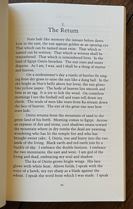 AWAKENING OSIRIS: EGYPTIAN BOOK OF THE DEAD - 1st 1988 - ANCIENT MAGIC AFTERLIFE