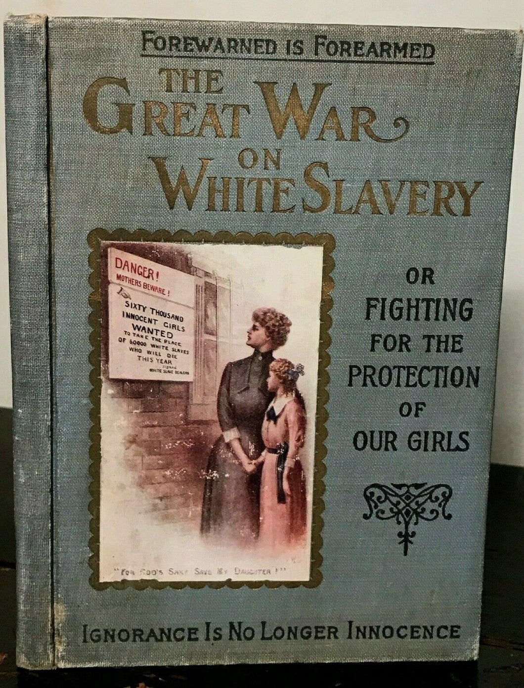GREAT WAR ON WHITE SLAVERY - Roe, 1st Ed 1911 - PROSTITUTION SEX TRADE TRAFFIC