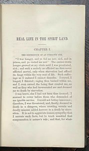 REAL LIFE IN THE SPIRIT LAND - 1st 1870 - AFTERLIFE OCCULT SOUL GHOSTS SPIRITS