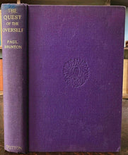 QUEST OF THE OVERSELF - Brunton, 1st 1938 - EASTERN METAPHYSICS SOUL MEDITATION