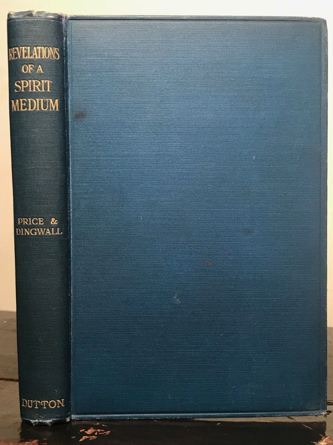 REVELATIONS OF A SPIRIT MEDIUM, HARRY PRICE 1st/1st 1922 - GHOSTS PSYCHIC MEDIUM