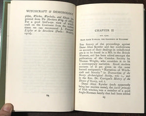 IRISH WITCHCRAFT AND DEMONOLOGY - 1st, 1973 - DEMONS CURSES POSSESSION PROPHECY