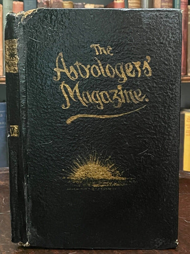 ASTROLOGER'S MAGAZINE - Vol. 3, 1892 ALAN LEO, FIRST ISSUE of Astrology Journals