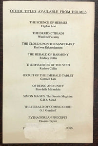 ANCIENT CYMRIC MEDICINE - Wellcome, 1st Ed 1988 - DRUIDS WALES HEALING MYSTICS