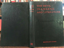 THE DEVIL IN LEGEND AND LITERATURE - 1st Ed, 1931 - SATAN LUCIFER LILITH HELL