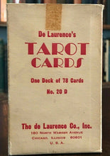 DE LAURENCE'S TAROT CARDS NO. 20 D - 180 N. WABASH AVE CHICAGO, Ca 1919 - OCCULT