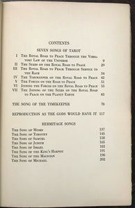 THE SONG OF SANO TAROT - Fullwood, 1929 CHANNELED SPIRIT MEDIUM PSYCHIC OCCULT