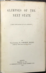 GLIMPSES OF THE NEXT STATE - 1st Ed, 1911 SPIRITUALISM AFTERLIFE MEDIUMS SPIRITS