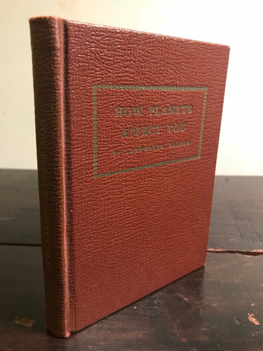 1930 LLEWELLYN GEORGE - HOW PLANETS AFFECT YOU: PLANETARY VIBRATIONS - ASTROLOGY