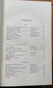 THE OCCULT REVIEW - Vol 18, 6 Issues 1913 - WITCHCRAFT FAIRIES DIVINATION MAGICK