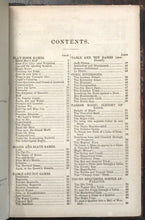 HOW TO AMUSE AN EVENING PARTY - Dick & Fitzgerald, 1st 1869 - GAMES MAGIC TRICKS