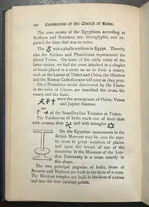 VEIL OF ISIS OR MYSTERIES OF THE DRUIDS - Reade, 1924 ANCIENT CELTS PAGAN RITES