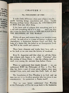 THE MASTER BOOK OF CANDLE BURNING - Gamache, Early Ed, 1952 MAGICK WICCA SPELLS