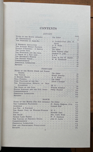 THE OCCULT REVIEW - Vol 17, 6 Issues 1913 - AE WAITE, GHOSTS, DIVINATION, MAGICK