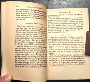 1909 SATAN AND THE SAINT - Gray, ARMAGEDDON BIBLICAL END-TIMES DEMONOLOGY