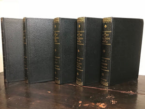 THE HISTORY AND PROGRESS OF THE WORLD - SANDERSON, 1st/1st 1914 10 Vols, Leather
