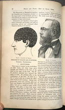 HEADS AND FACES  HOW TO STUDY THEM - Sizer, 1st 1885 PHRENOLOGY PHYSIOGNOMY