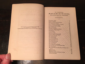 COMIC METAMORPHOSES Dr. W. Valentine 1st Ed 1855, Barnum Circus Performer, RARE