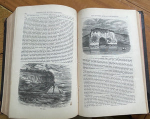 MARK TWAIN - 43 DAYS IN AN OPEN BOAT - TWAIN 1st EVER PUBLISHING - HARPER'S 1866